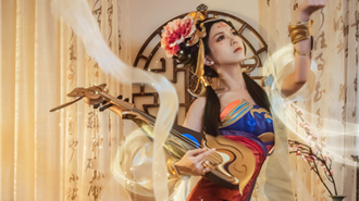 《王者榮耀》楊玉環精美Cosplay
